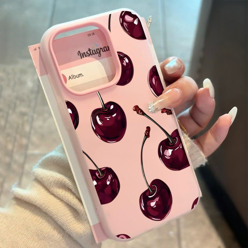 Phone Cases Red - Red Cherry Jelly Phone Case For
