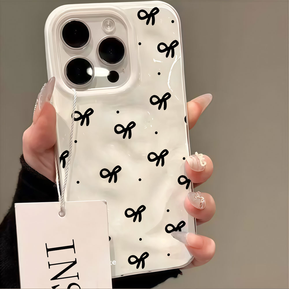 Phone Cases Red - 3D Water Ripple Red Heart Print