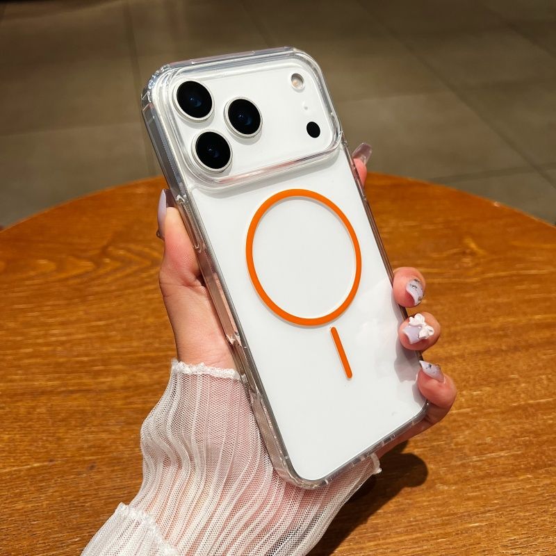 Transparent Thin Case - Luxury For Magesafe Magnetic Clear Wireless