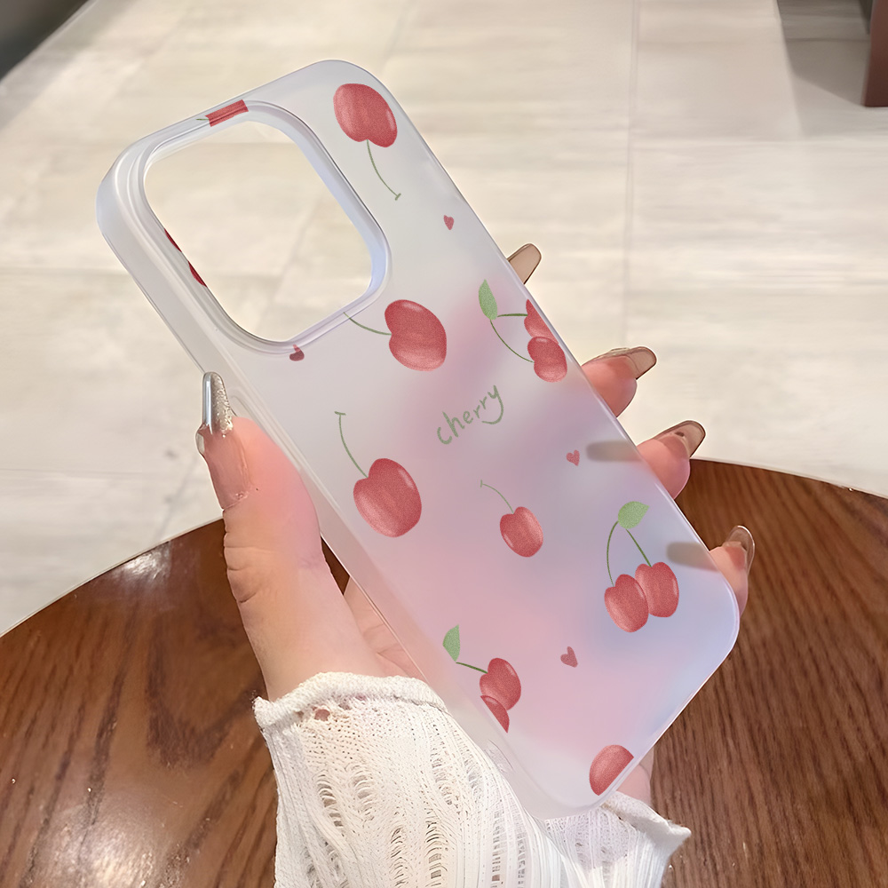 Phone Cases Iphone 17 Pro Max - Cherry Phone Case Frosted For iPhone