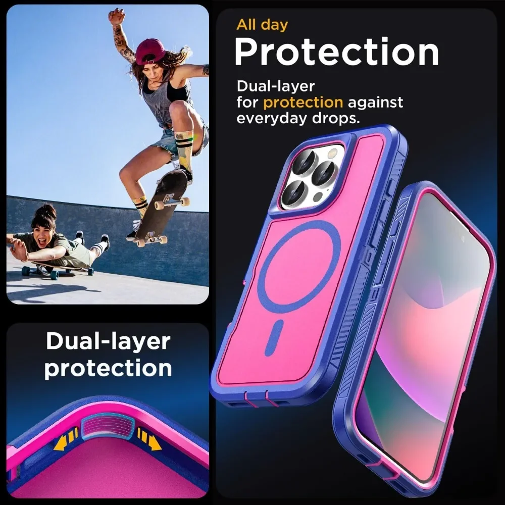 Luxury Magnetic Armor Case For - Phone Cases Heavy Duty review and price