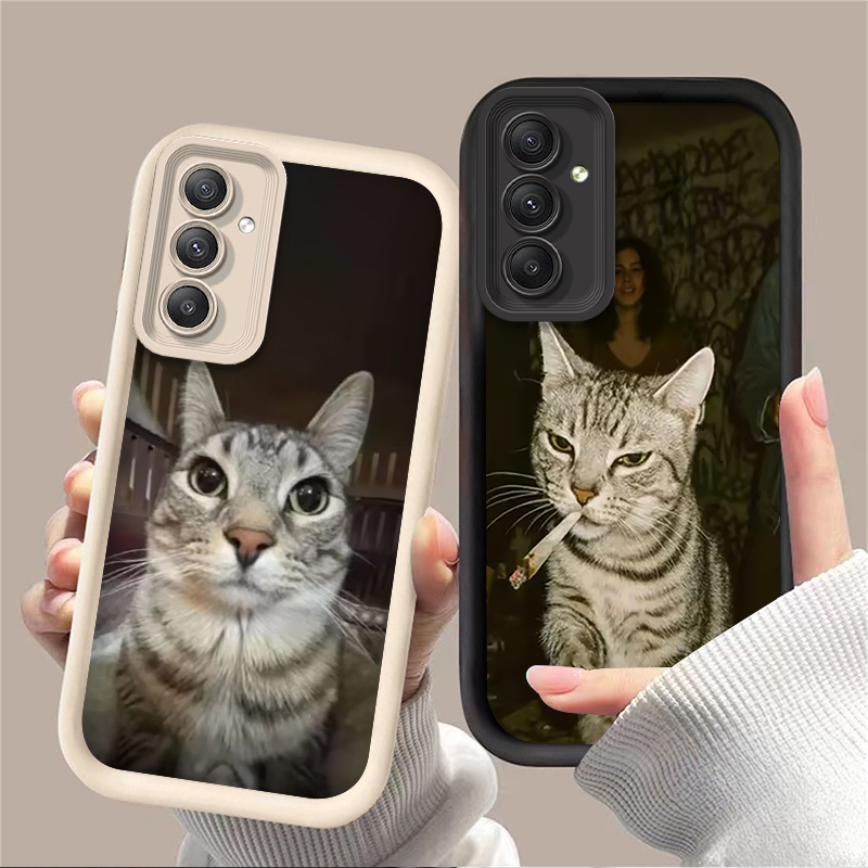 Trendy Cat Smoking Phone Case  - Phone Cases Trendy review and price