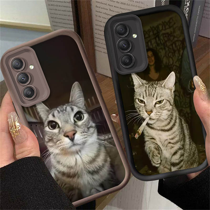 Trendy Cat Smoking Phone Case  - Phone Cases Trendy review and price