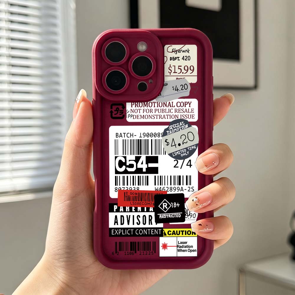 Cartoon Paper Price Tag Phone  - Phone Cases Price review and price