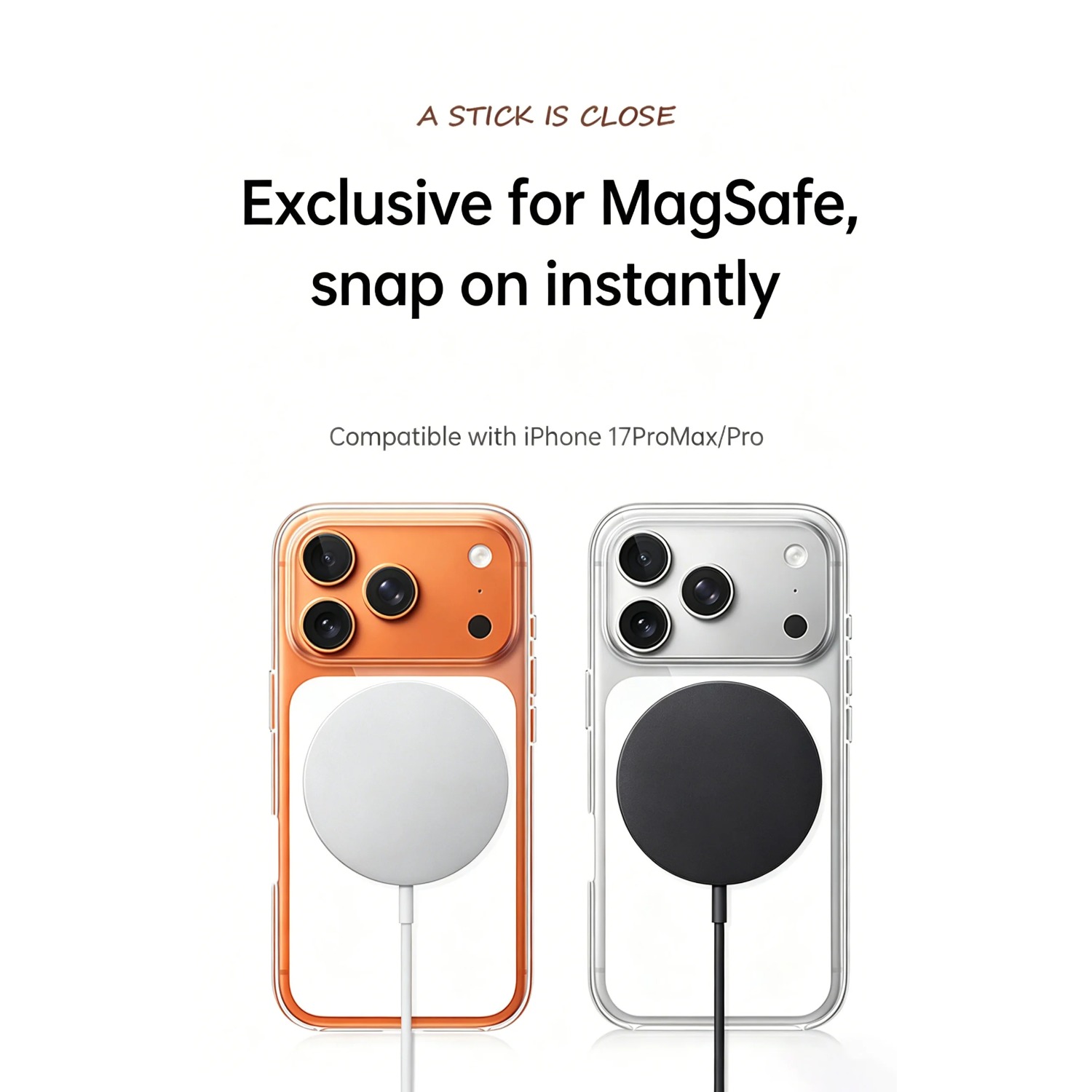 Magnetic Clear Case for iPhone - Transparent Thin Case review and price