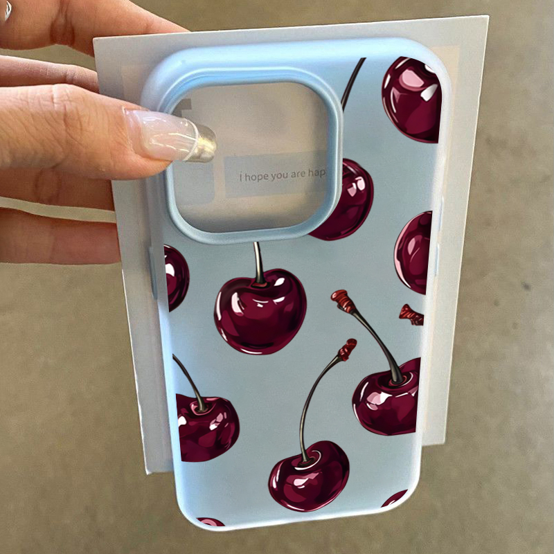 Red Cherry Jelly Phone Case Fo - Phone Cases Red review and price