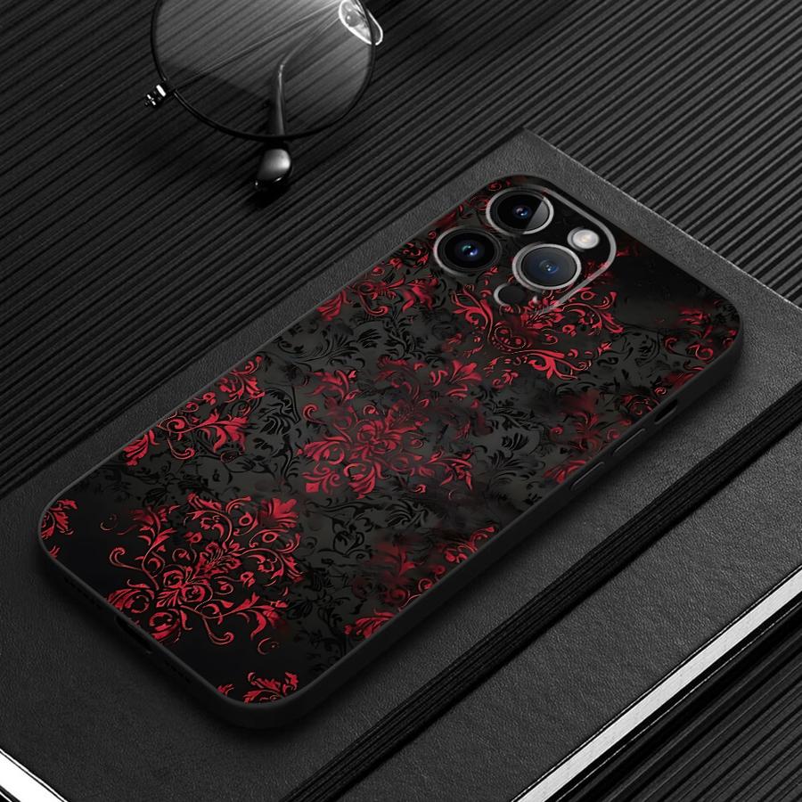 Black And Red Sexy Lace Phone  - Phone Cases Red review and price