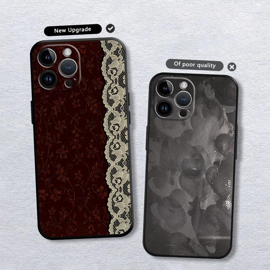 Black And Red Sexy Lace Phone  - Phone Cases Red review and price