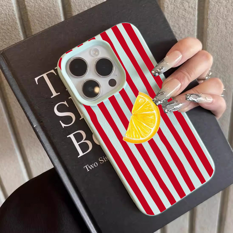 Fashion Lemon Pattern TPU Sili - Phone Cases Trendy review and price