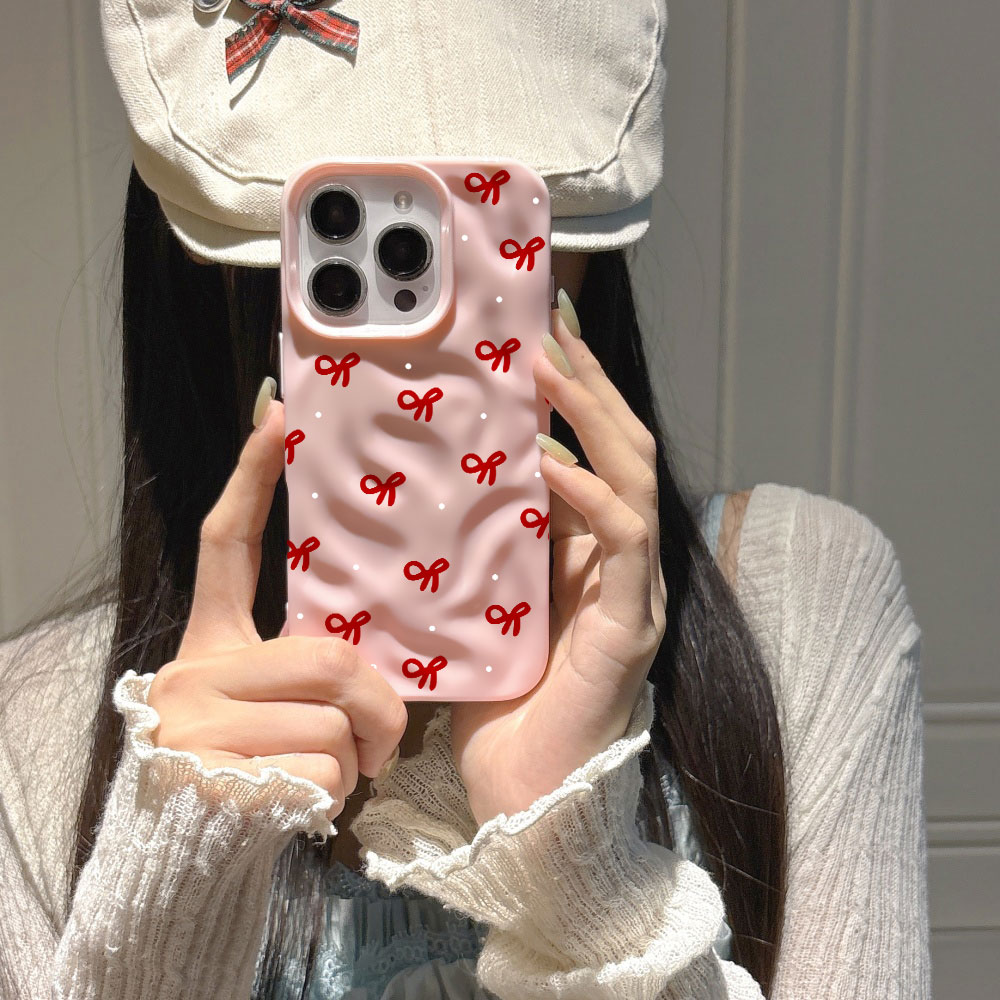 3D Water Ripple Red Heart Prin - Phone Cases Red review and price
