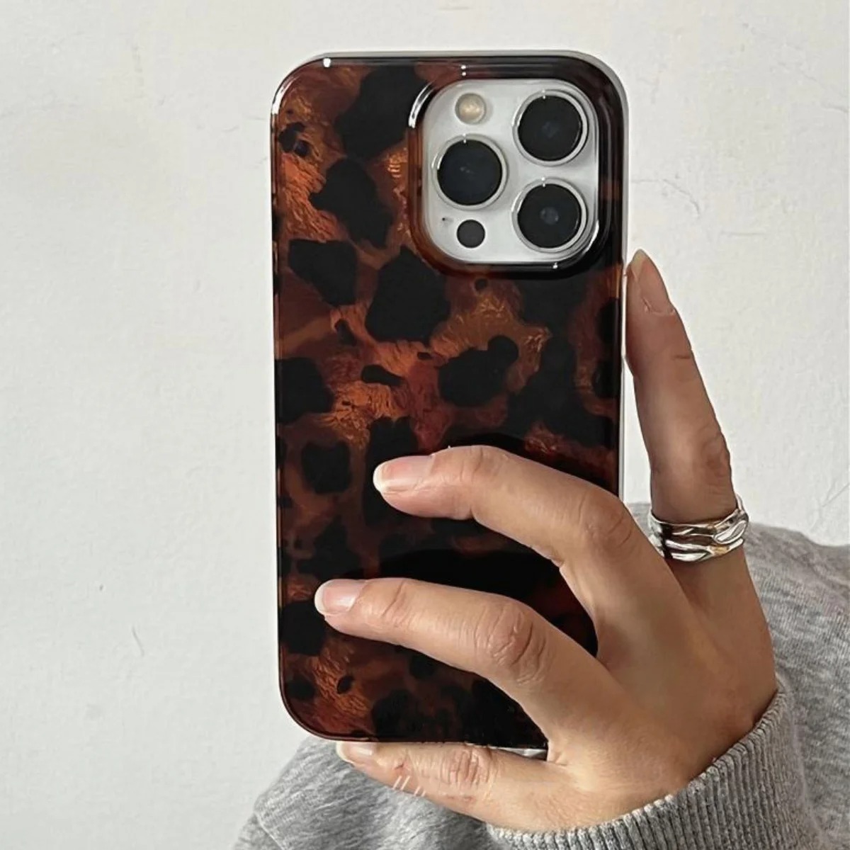 Retro Amber Texture Laser Phon - Phone Cases Xs Max review and price