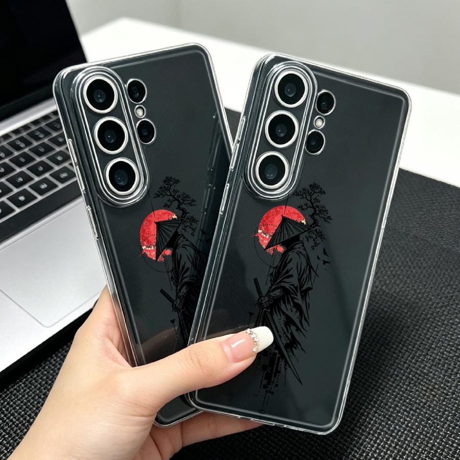 Samurai With Red Sun Print Cas - Phone Cases Red review and price