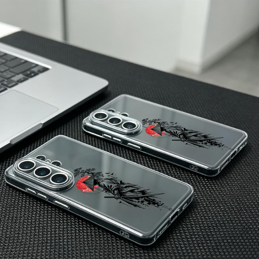 Samurai With Red Sun Print Cas - Phone Cases Red review and price
