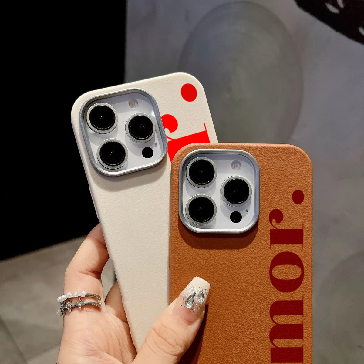 The Red Artistic Letter Lichee - Phone Cases Red review and price