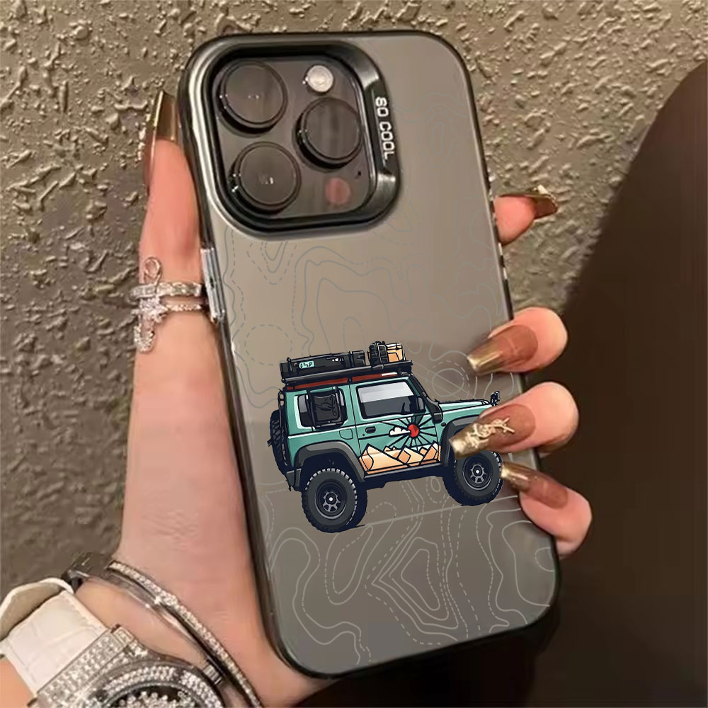 Simple Car Pattern Phone Case  - Apple Iphone 15 Pro Max review and price