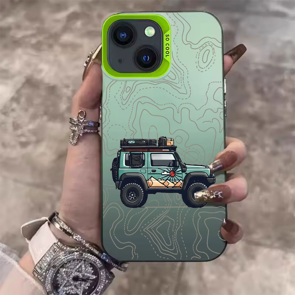 Simple Car Pattern Phone Case  - Apple Iphone 15 Pro Max review and price