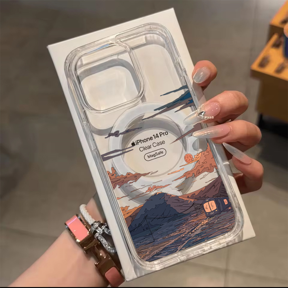 Sunset Pattern Fashion Phone C - Phone Cases Trendy review and price