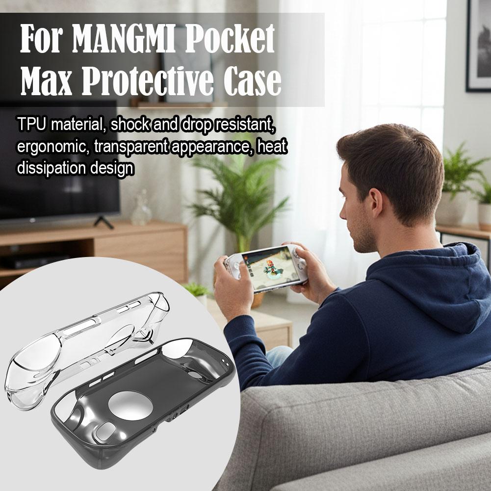 For MangMi Pocket Max TPU Tran - Transparent Thin Case review and price