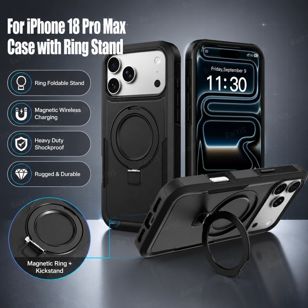 Matte Metal Ring Holder Magnet - Phone Cases Heavy Duty review and price