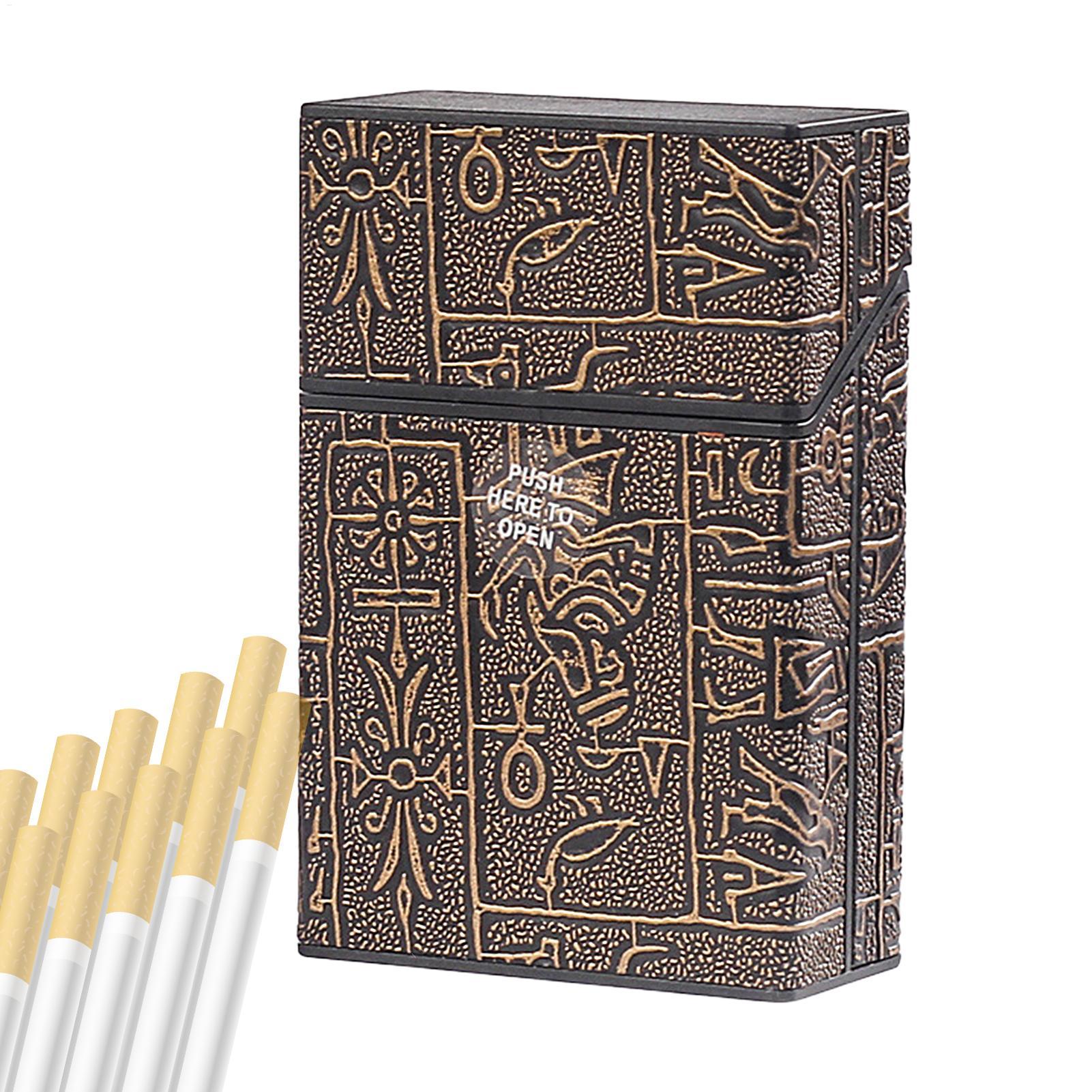 20 Capacity Cigarettes Box Pla - Transparent Thin Case review and price