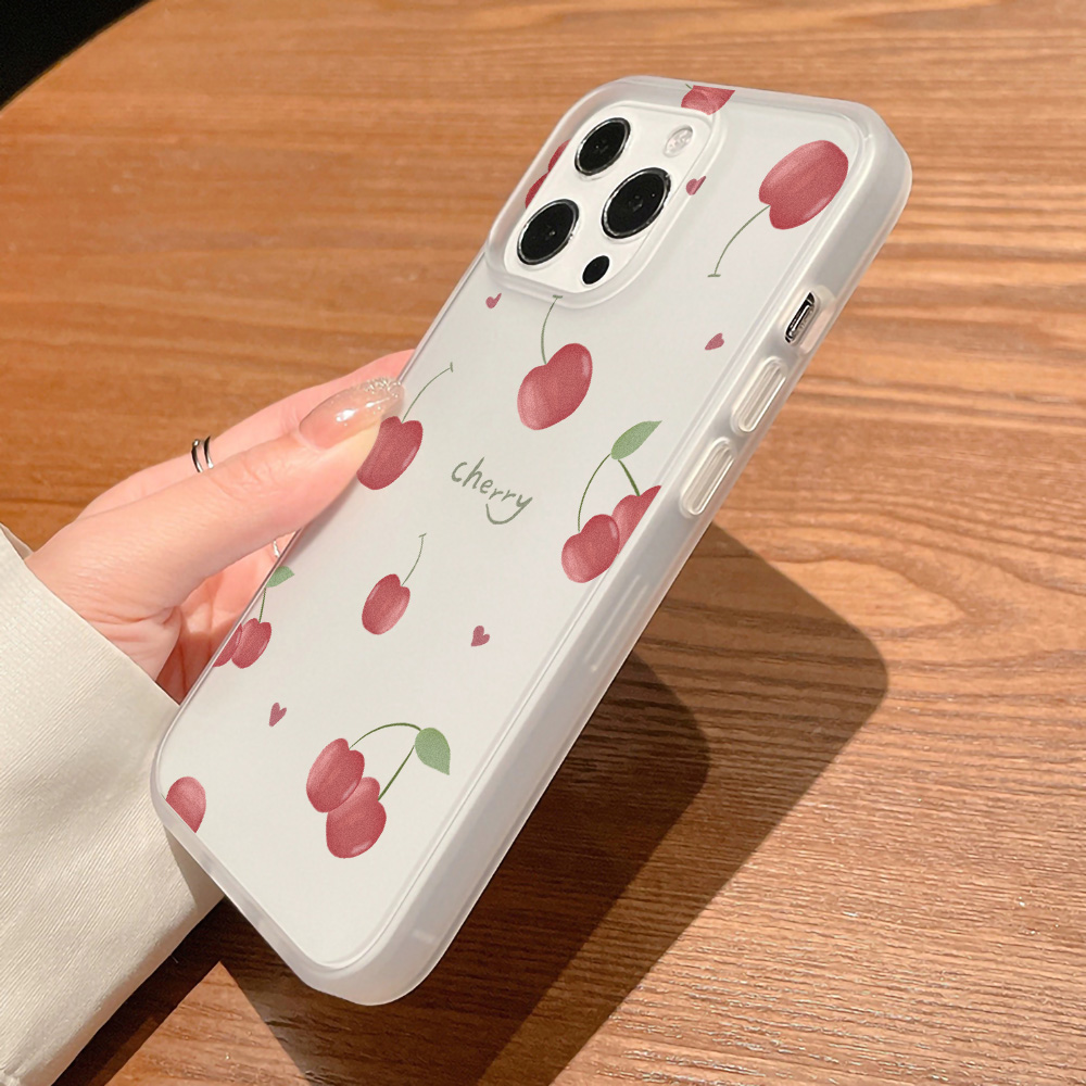 Cherry Phone Case Frosted For  - Phone Cases Iphone 17 Pro Max review and price