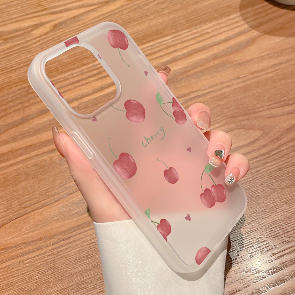 Cherry Phone Case Frosted For  - Phone Cases Iphone 17 Pro Max review and price