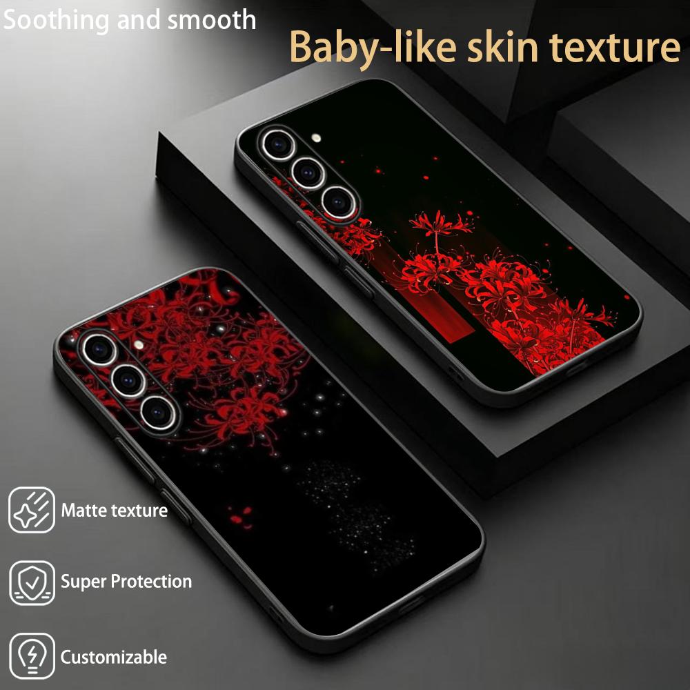 Red spider lily Japan art fash - Phone Cases Trendy review and price